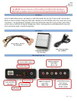 Preview for 2 page of Nav TV M650-GM Manual