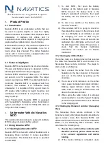 Preview for 1 page of Navatics Mito Quick Start Manual