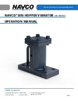 NAVCO BH Series Operation Manual preview