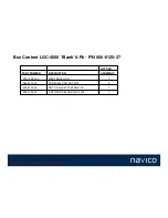 Предварительный просмотр 18 страницы Navico LGC-4000 Product Brief