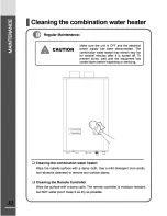 Preview for 32 page of Navien CH-180 Owner'S Operation Manual