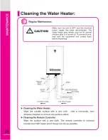 Предварительный просмотр 24 страницы Navien CR-180 Owner'S Operation Manual