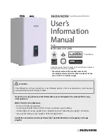 Предварительный просмотр 2 страницы Navien NCB-180 User'S Information Manual
