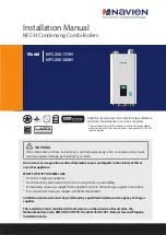 Preview for 1 page of Navien NFC-250/175H Installation Manual