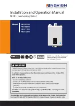 Navien NHB H Series Installation And Operation Manual preview