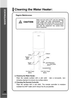 Preview for 30 page of Navien NR-180A Owner'S Operation Manual