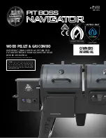 Navigator Pit Boss PB1230G Owner'S Manual preview