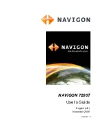 Preview for 1 page of Navigon Sync 7200T User Manual