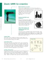 Preview for 14 page of Navitar Zoom 6000 Brochure