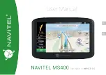 Navitel MS400 User Manual preview