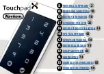 Preview for 1 page of Navkom Touchpad Instruction Manual