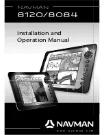 Navman 8084 Installation And Operation Manual preview