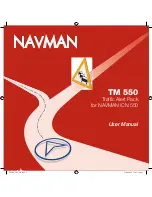 Preview for 1 page of Navman TM 550 User Manual