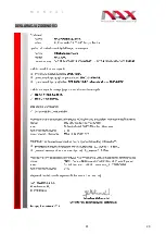 Предварительный просмотр 29 страницы NAX 300C Manual