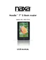 Naxa Noodle NEB-7010 User Manual preview