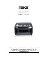 Naxa NRC-175 Manual preview