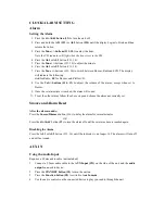 Preview for 9 page of Naxa NRC-175 Manual