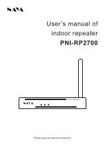 Naya PNI-RP2700 User Manual предпросмотр