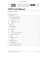 Nayax VPOS Touch Manual preview