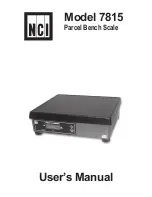 NCI 7815 User Manual preview