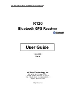 Preview for 1 page of NCSNAVI R120 User Manual