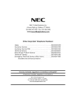 Preview for 261 page of NEC Aspire Manual