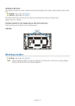 Preview for 18 page of NEC E658 User Manual