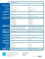 Preview for 2 page of NEC LCD17V Brochure & Specs