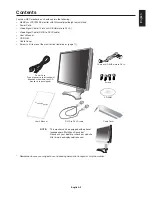 Preview for 5 page of NEC LCD1990SX-BK - 1500:1 LCD With DVI User Manual