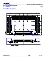 Preview for 4 page of NEC LCD3215 - MultiSync - 32" LCD Flat Panel... Installation Manual
