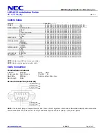Preview for 9 page of NEC LCD4615 - MultiSync - 46" LCD Flat Panel... Installation Manual
