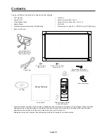 Предварительный просмотр 6 страницы NEC LCD4615 - MultiSync - 46" LCD Flat Panel... User Manual
