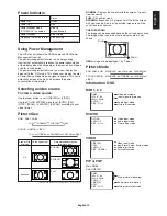 Preview for 21 page of NEC LCD4615 - MultiSync - 46" LCD Flat Panel... User Manual