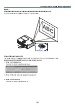 Предварительный просмотр 31 страницы NEC M403W User Manual