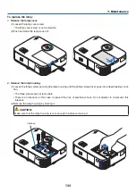 Предварительный просмотр 145 страницы NEC M403W User Manual