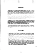 Предварительный просмотр 3 страницы NEC MultiSync 3D JC-1404HME Service Manual