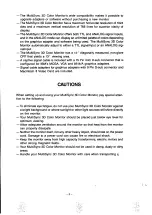 Предварительный просмотр 4 страницы NEC MultiSync 3D JC-1404HME Service Manual