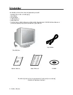 Предварительный просмотр 4 страницы NEC MultiSync FE791SB Manual