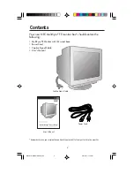 Предварительный просмотр 4 страницы NEC MultiSync FE791SB User Manual