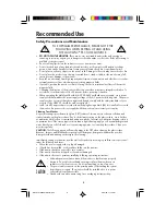 Preview for 10 page of NEC MultiSync FE791SB User Manual