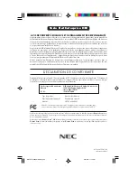 Preview for 49 page of NEC MultiSync FE791SB User Manual
