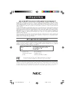 Preview for 39 page of NEC MultiSync LCD1515 User Manual