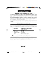 Preview for 40 page of NEC MultiSync LCD1515 User Manual