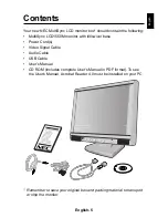 Preview for 6 page of NEC MultiSync LCD1550M  LCD1550M LCD1550M User Manual
