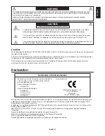 Предварительный просмотр 2 страницы NEC MultiSync LCD195VXM+ User Manual