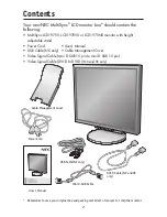 Preview for 4 page of NEC MultiSync LCD1970V User Manual