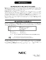 Preview for 55 page of NEC MultiSync LCD1970V User Manual