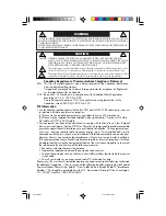 Preview for 3 page of NEC MultiSync LCD2010X User Manual