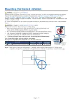 Preview for 19 page of NEC MultiSync P555 User Manual