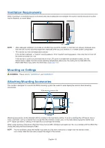 Preview for 22 page of NEC MultiSync P555 User Manual